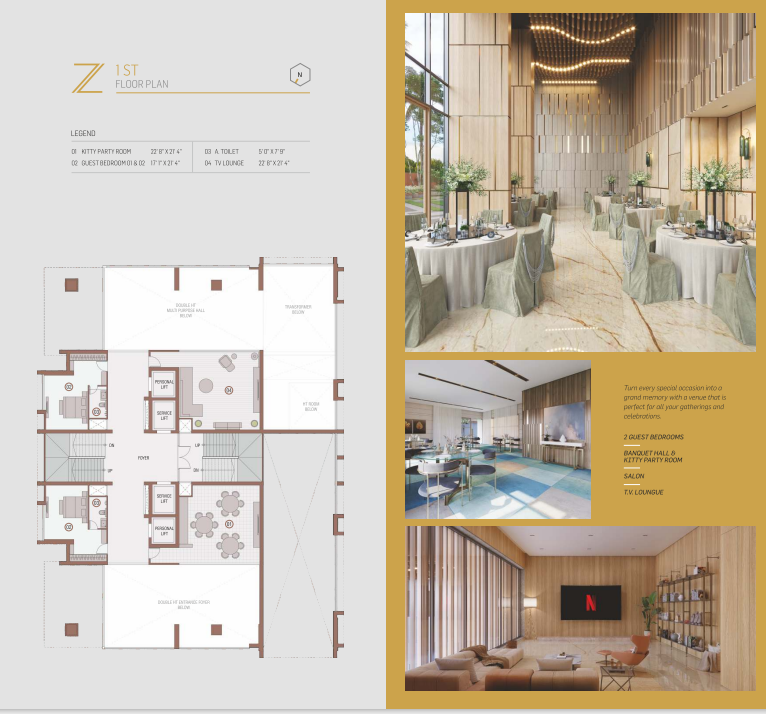 Z Luxuria Floor plan